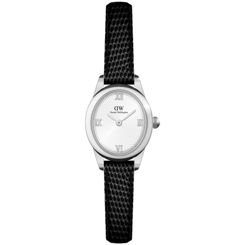 Daniel Wellington Ophelia Mini 22x25,5 Black Lizard White Guilloché S 67603305