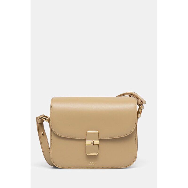 Kožená kabelka A.P.C. Sac Grace Small 67603328