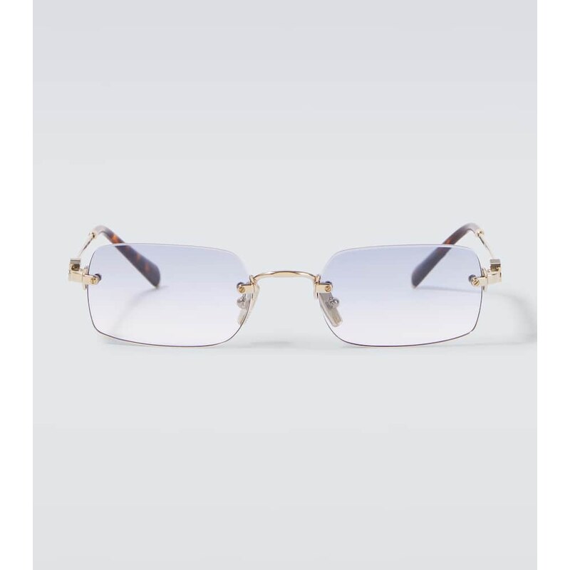 Miu Miu Logo rectangular sunglasses 68287186