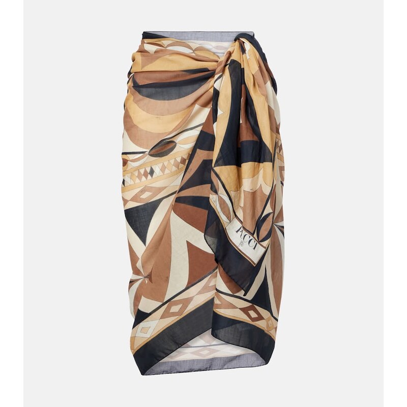 Pucci Collane cotton beach cover-up 68246000