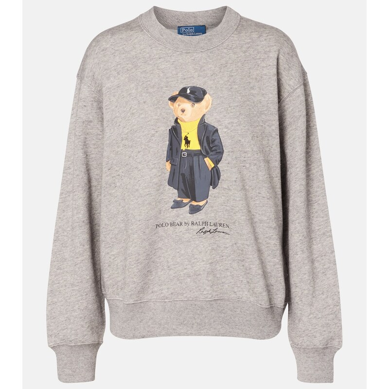 Polo Ralph Lauren Polo Bear cotton-blend fleece sweatshirt 67944883