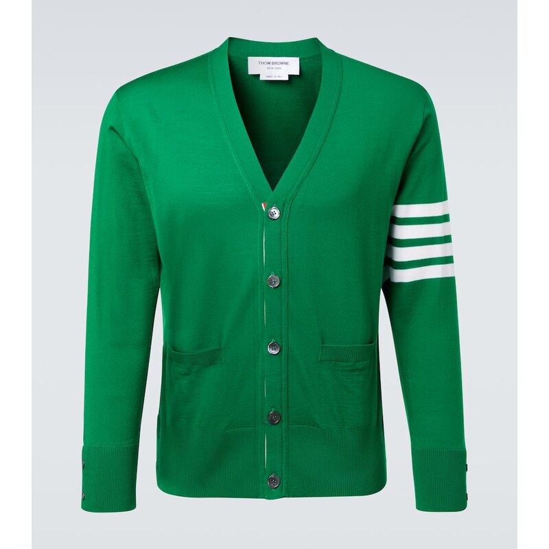 Thom Browne 4-Bar virgin wool cardigan 67996029