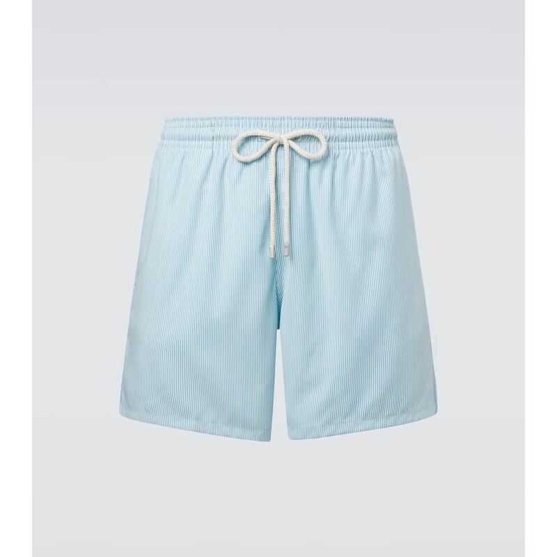 Vilebrequin Bengal stripe wool swim trunks 68026831