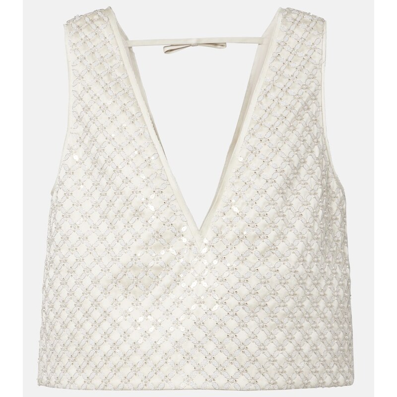 Dorothee Schumacher Sparkling Statement sequined top 68377332