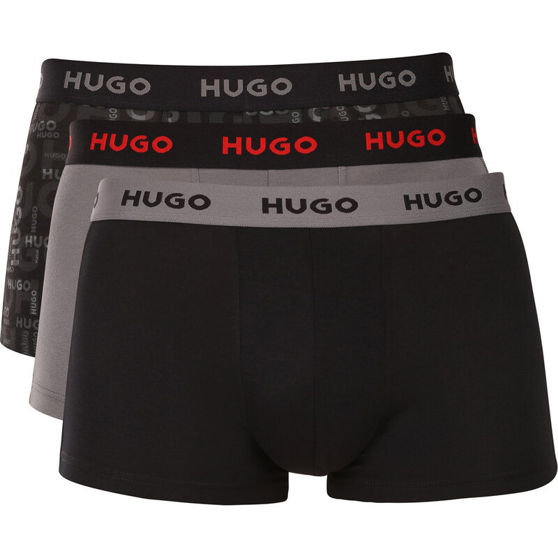 3PACK pánske boxerky HUGO viacfarebné (50532550 967) 67604497