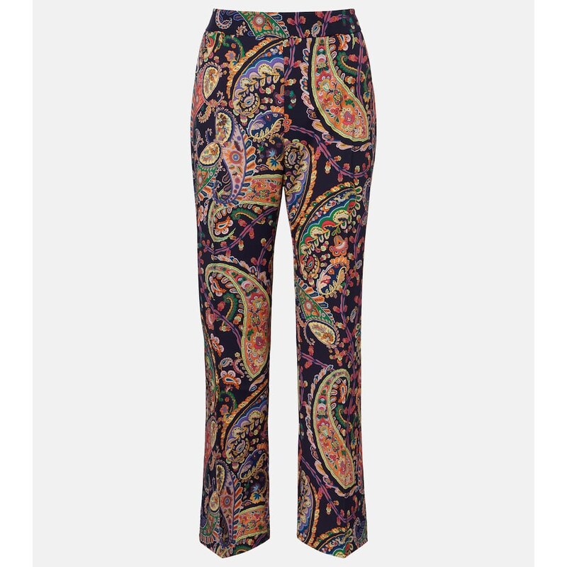 Etro Paisley straight pants 67975963