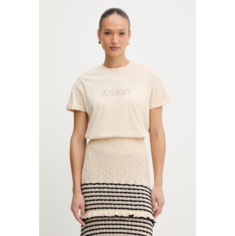 Bavlnené tričko Twinset 67603380