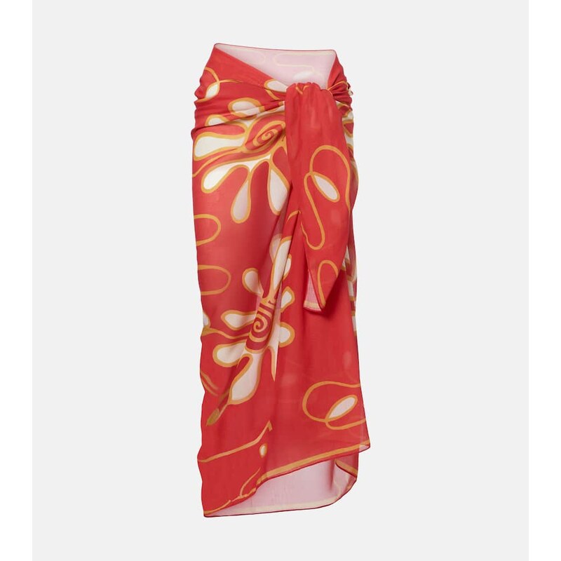 Cala de la Cruz Luana printed beach cover-up 68321696