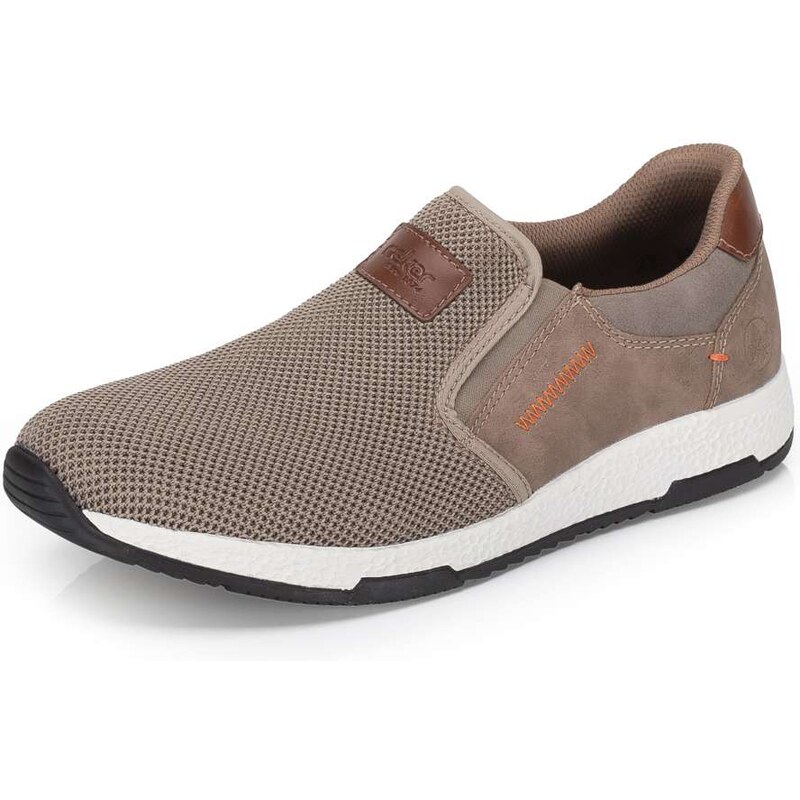 Pánske mokasíny RIEKER B3450-64 béžová S6 67603966