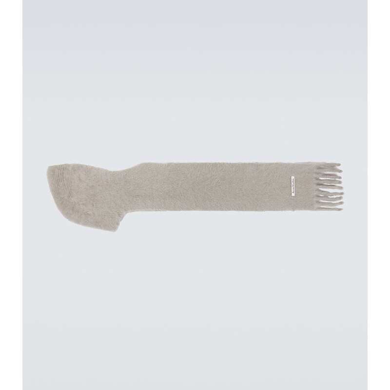 Acne Studios Hooded mohair and wool scarf 68202859