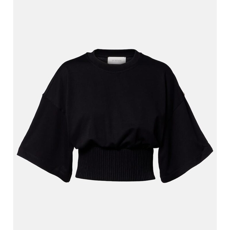 Sportmax Fosco cotton jersey top 67945380