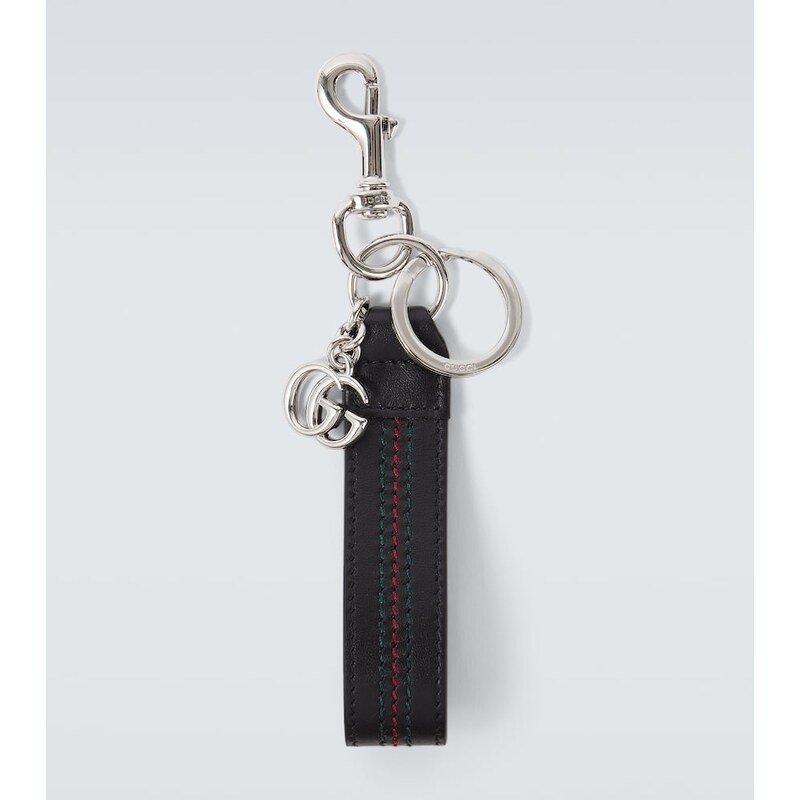Gucci Double G leather keychain 68284868