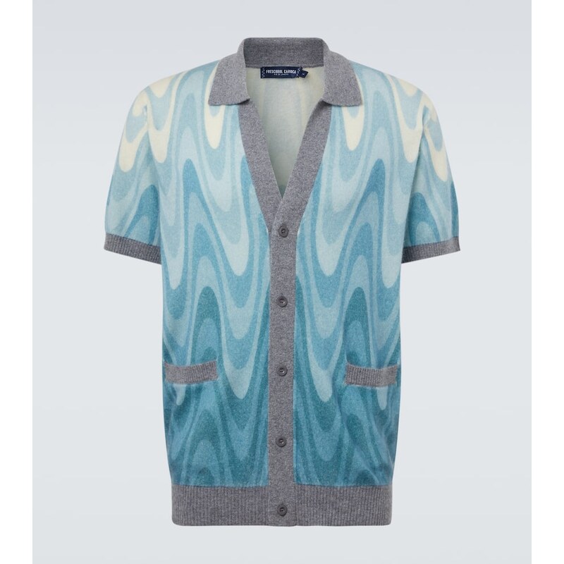 Frescobol Carioca Romero wool and cashmere cardigan 67986494