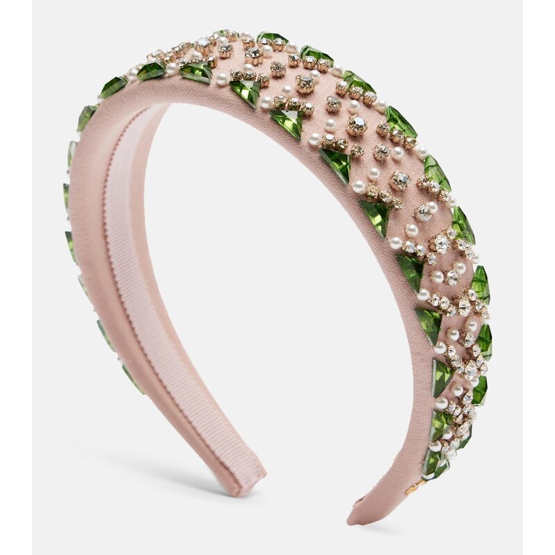 Valentino Crepe Couture embellished headband 68061872