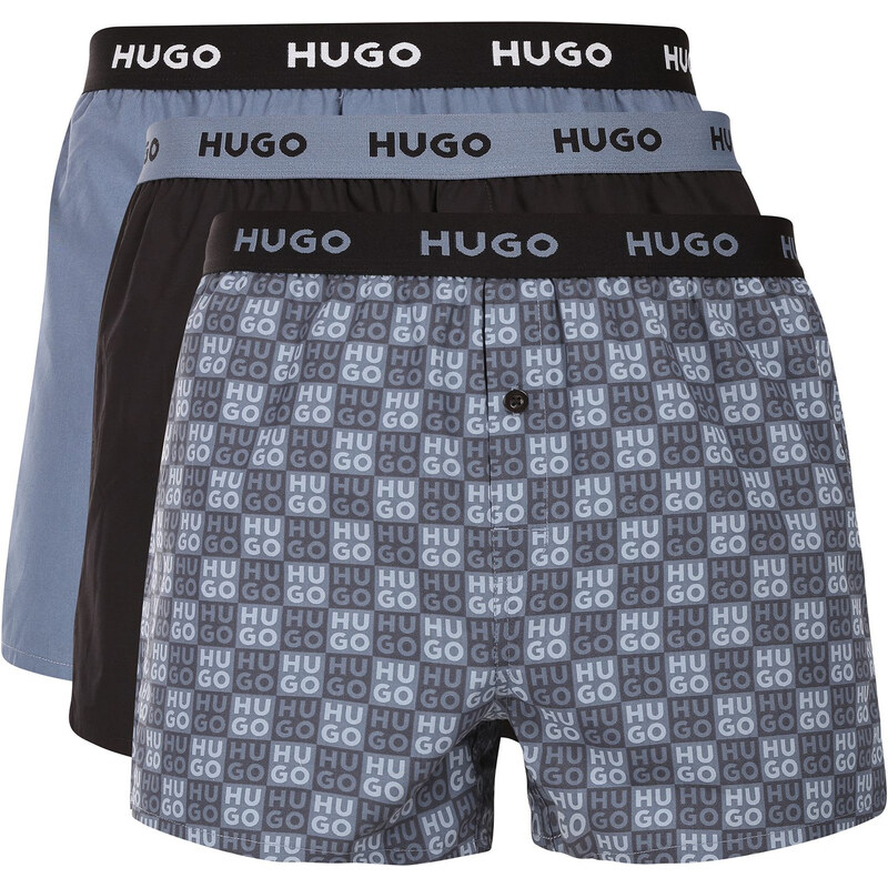 3PACK pánske trenky HUGO viacfarebné (50532565 964) 67604492