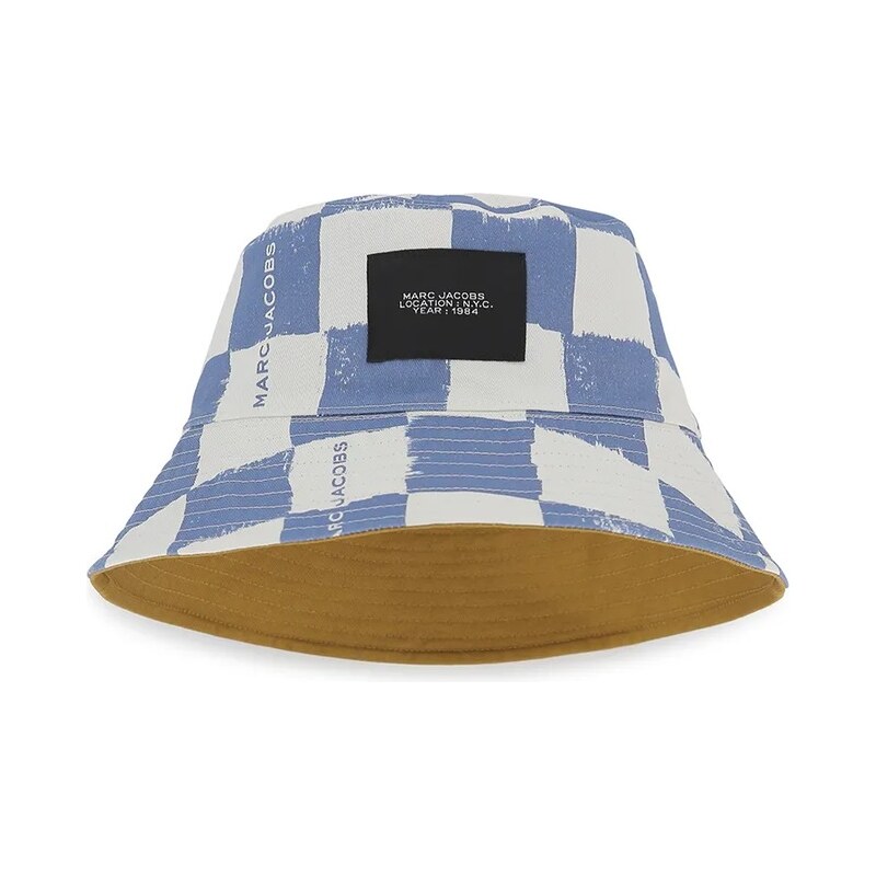 Bavlnená obojstranná detská čiapka Marc Jacobs 67615095