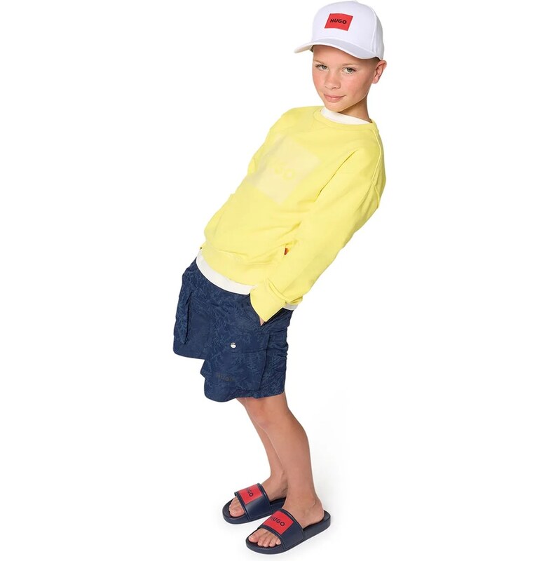 Detské krátke nohavice HUGO 67604683