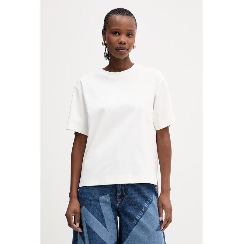 Bavlnené tričko Weekend Max Mara MULTID 67604742