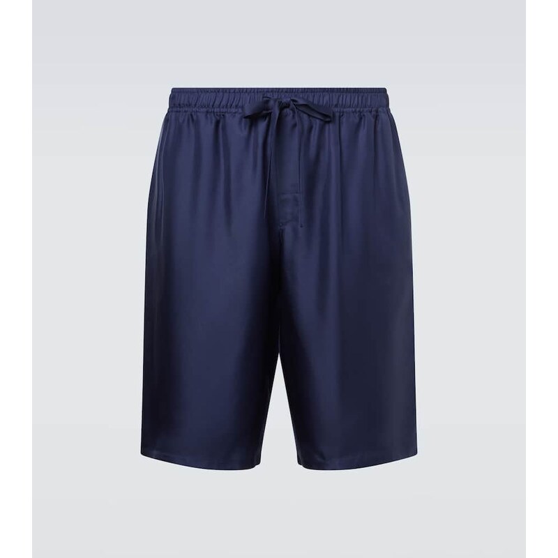 Dolce&Gabbana Silk satin bermuda shorts 68017341