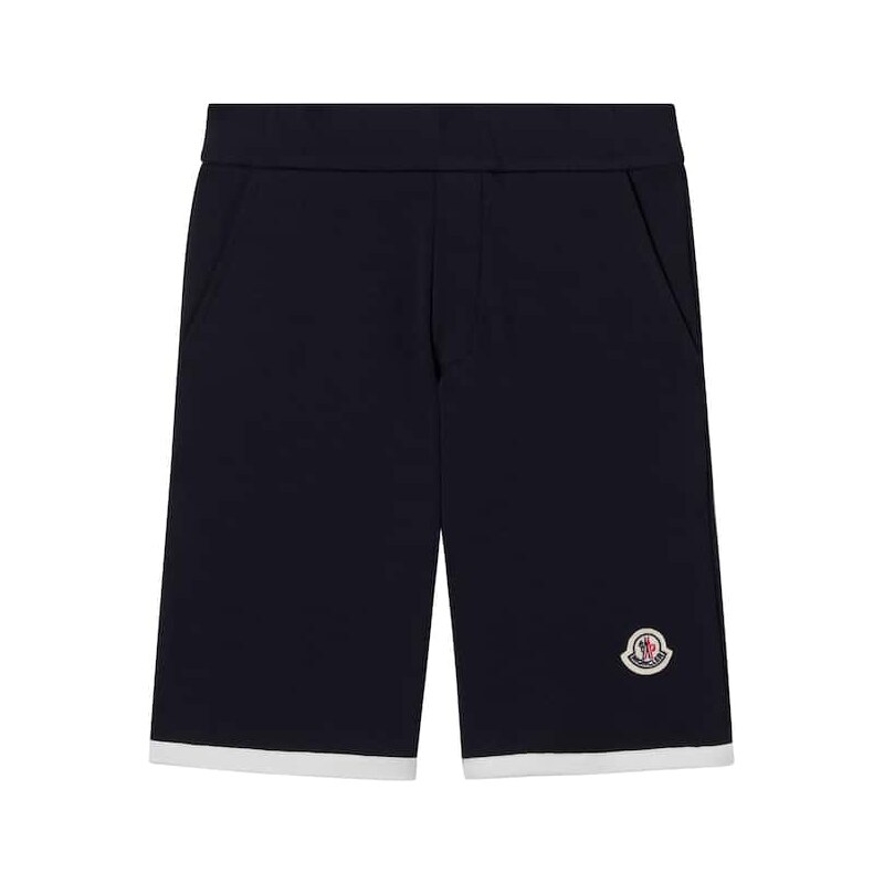Moncler Enfant Logo cotton jersey shorts 67966277