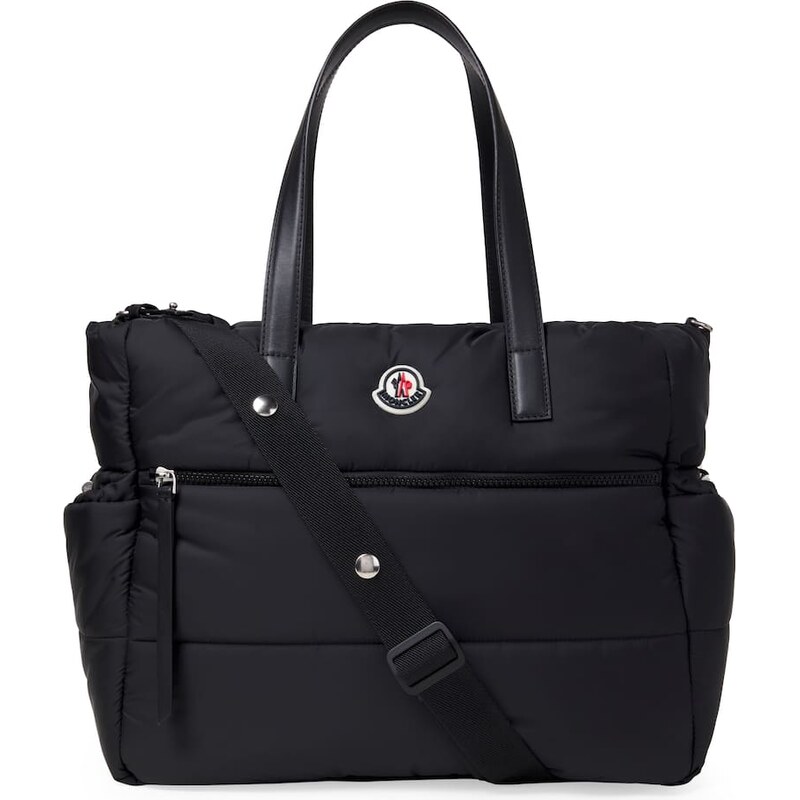 Moncler Enfant Logo quilted diaper bag 68136815
