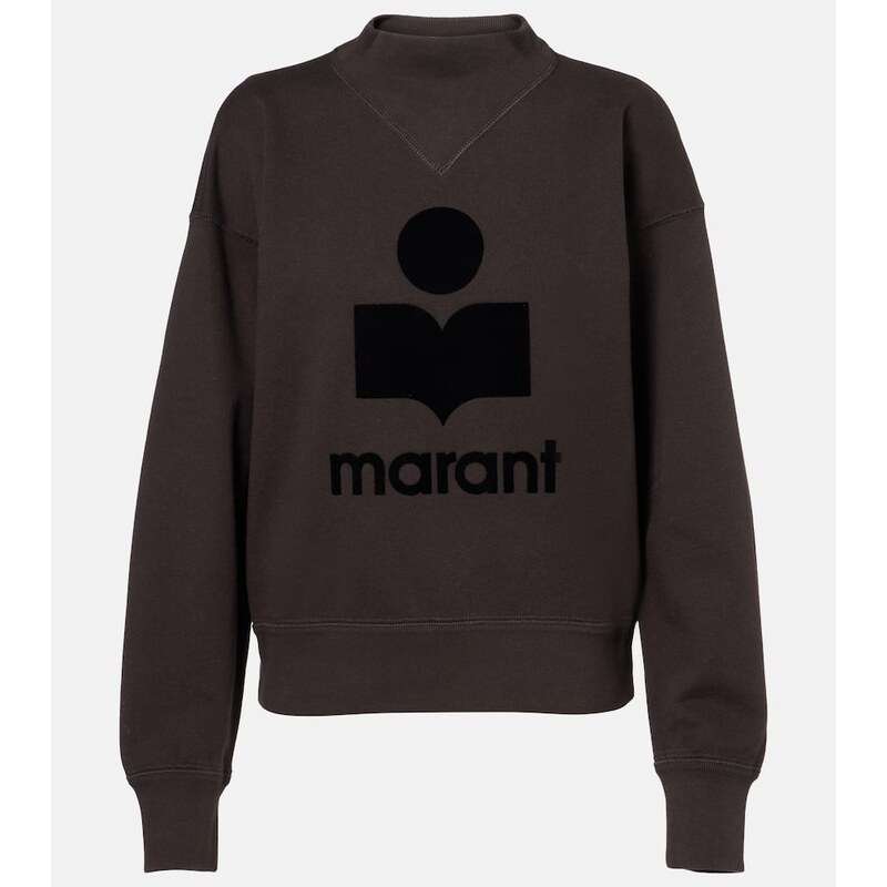 Marant Etoile Moby logo cotton-blend sweatshirt 68027724