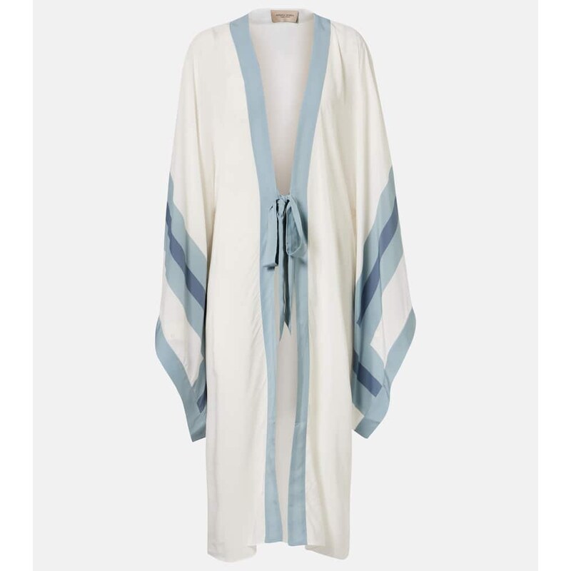 Adriana Degreas Bold Stripes kaftan 68051468