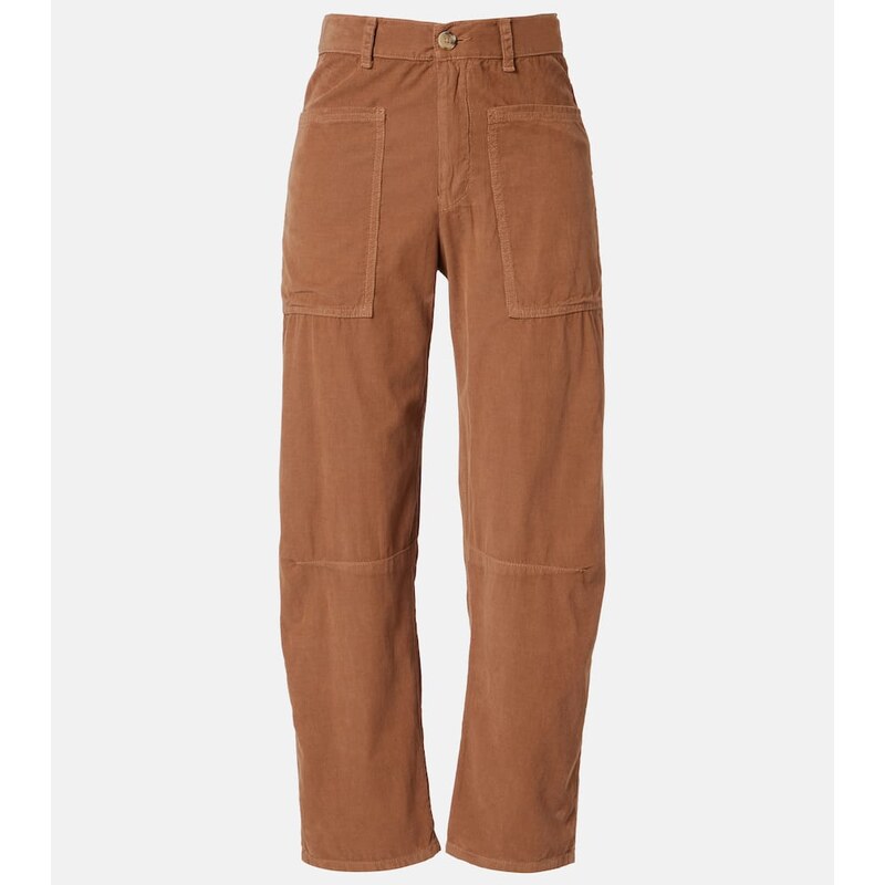 Velvet Sue cotton straight pants 68154180