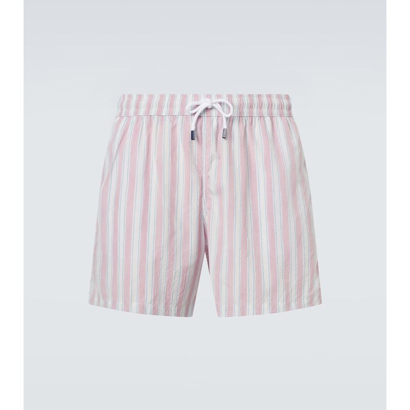 Fedeli Madeira striped swim trunks 67996973