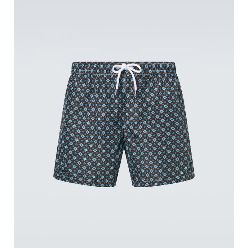 Fedeli Madeira printed swim trunks 68027779