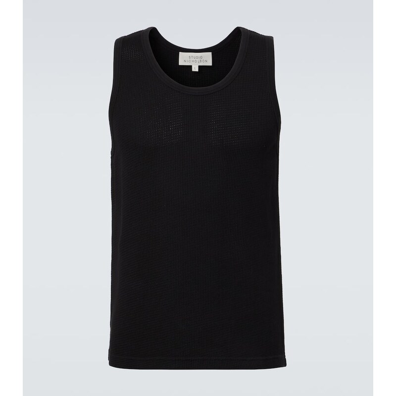 Studio Nicholson Razim cotton jersey tank top 68017562