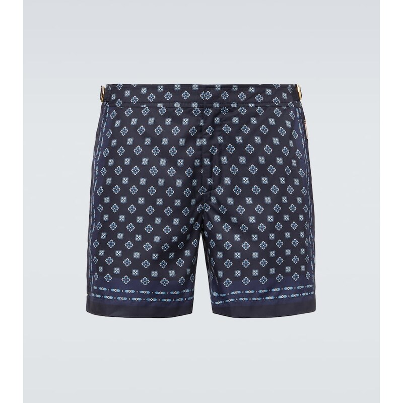 Orlebar Brown Bulldog printed swim trunks 67956091