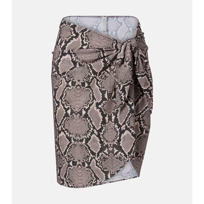 Karla Colletto Lilith snake-print beach cover-up 68115731