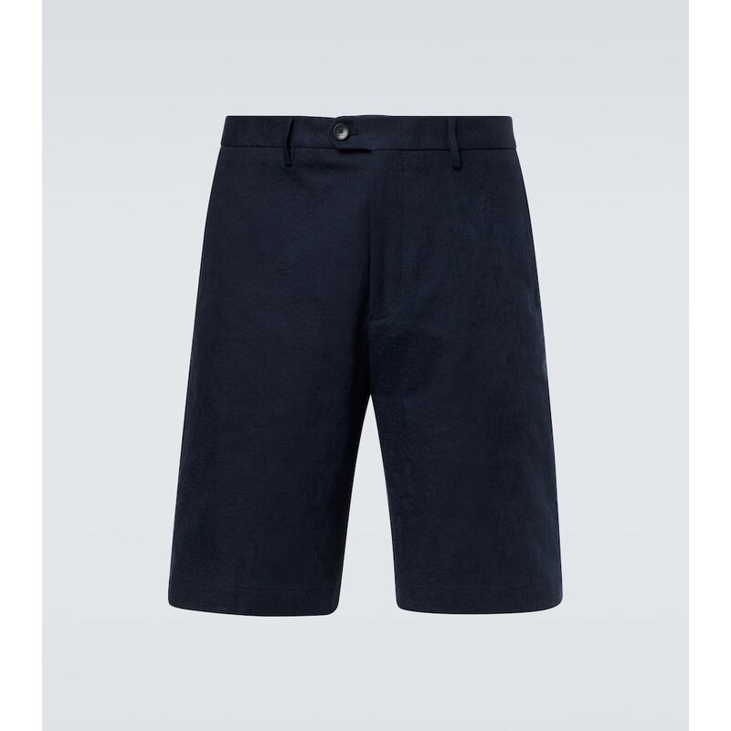 Etro Cotton-blend Bermuda shorts 67966427