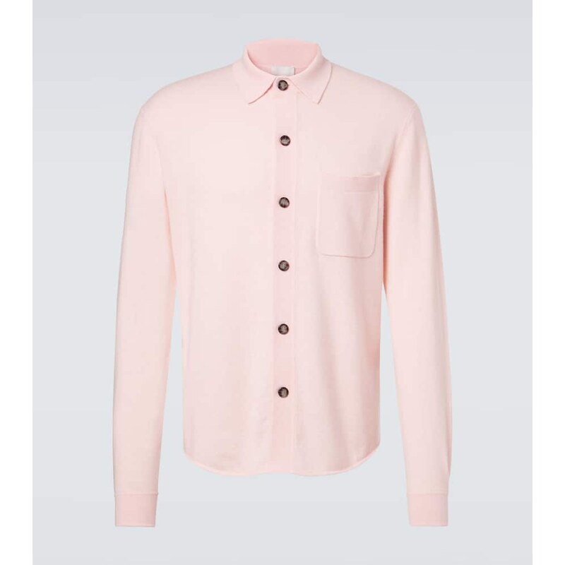 Allude Cotton and cashmere overshirt 67956149