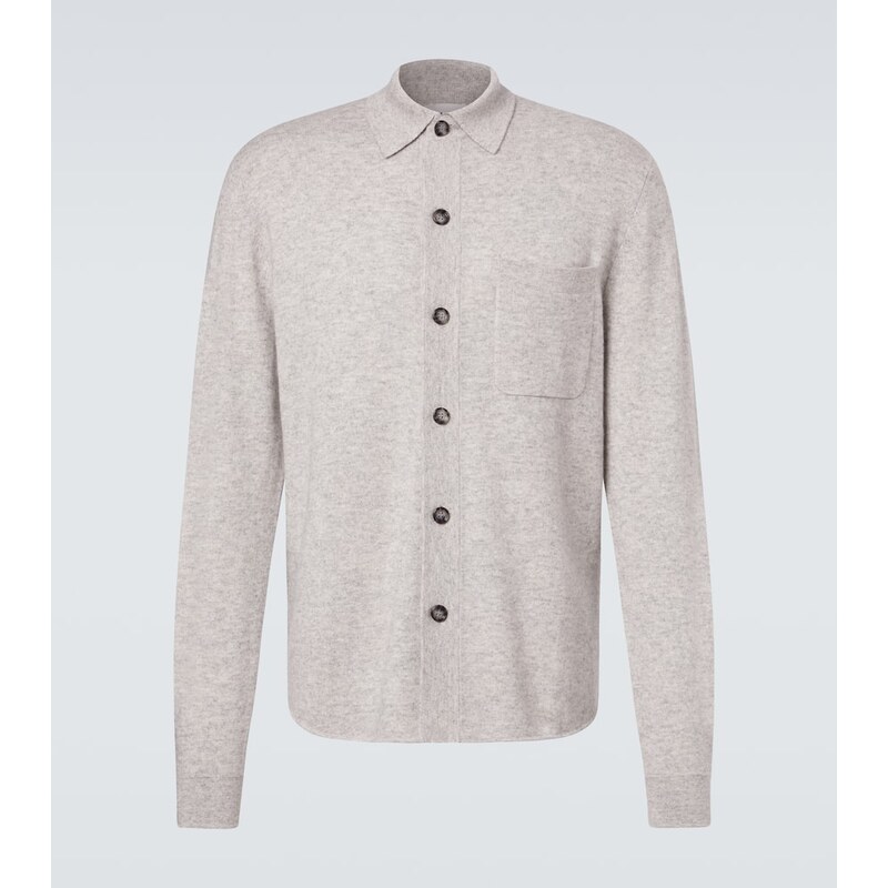 Allude Cotton and cashmere overshirt 67945953