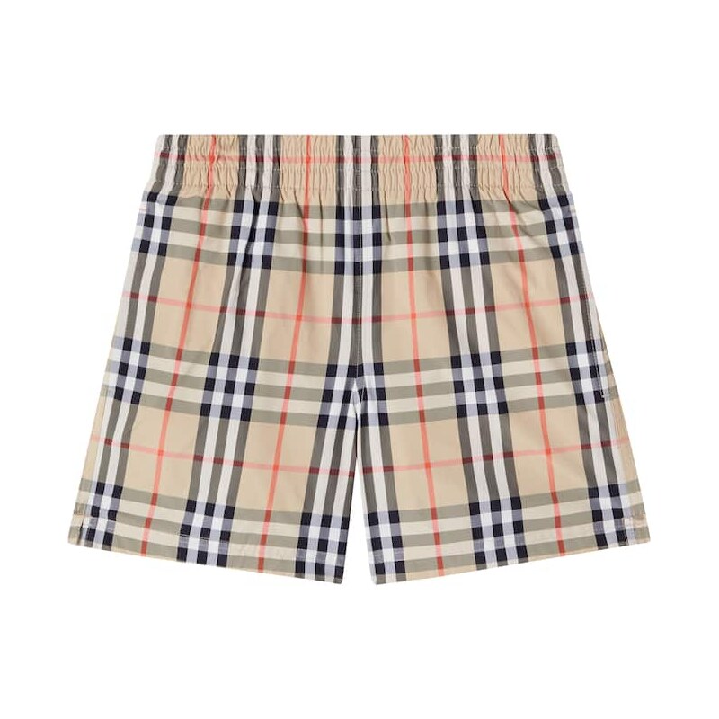 Burberry Kids Burberry Check swim trunks 67945966