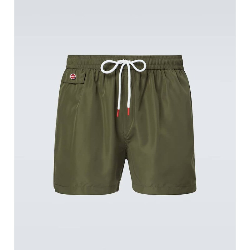 Kiton Logo swim trunks 68007503