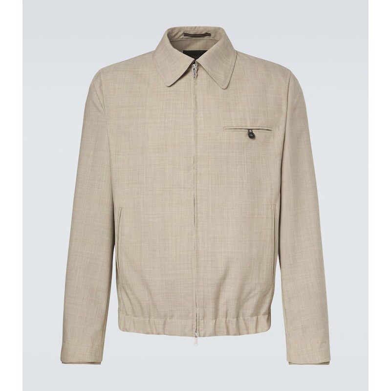 Slowear Virgin wool blouson jacket 68211541