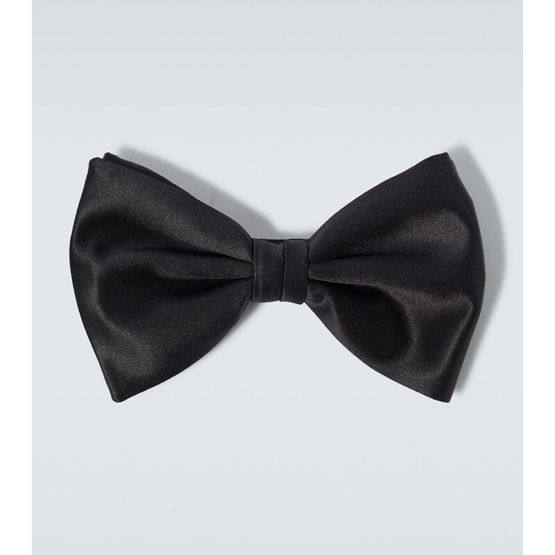 Brioni Essential silk twill bow tie 68189256
