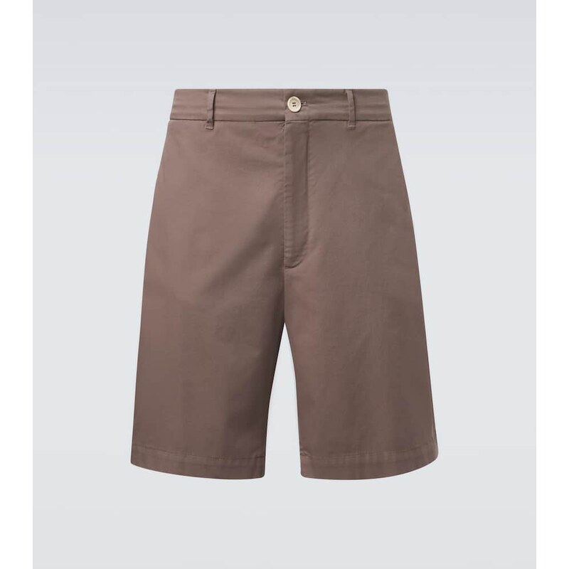 Brunello Cucinelli Cotton-blend Bermuda shorts 67997216