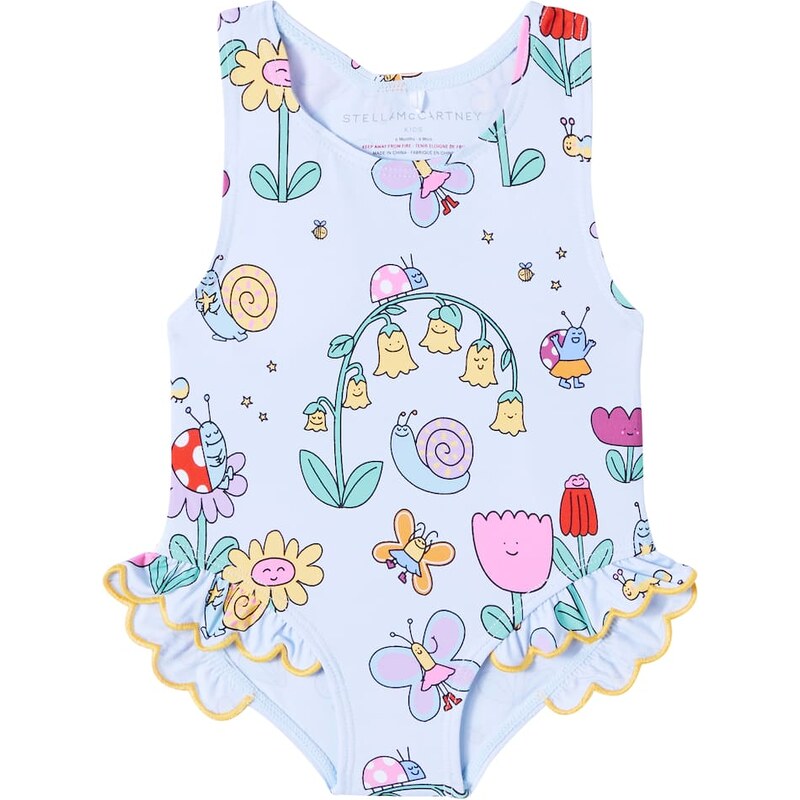 Stella McCartney Kids Baby Bug House printed swimsuit 67966726