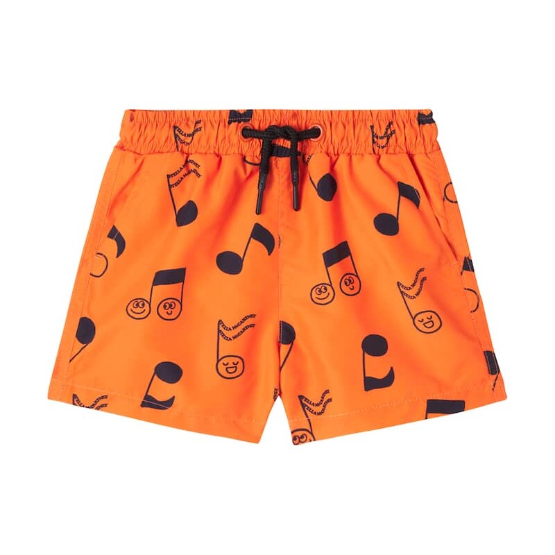 Stella McCartney Kids Baby Musical Note swim trunks 67966727