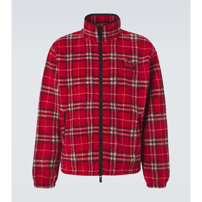 Burberry Burberry Check wool-blend jacket 68282556