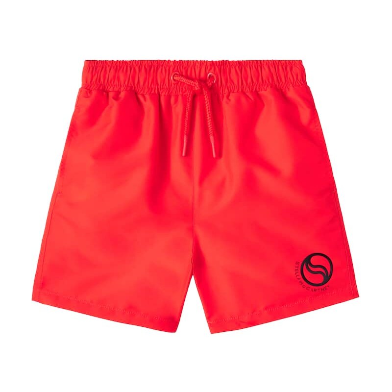 Stella McCartney Kids Logo swim trunks 68007731