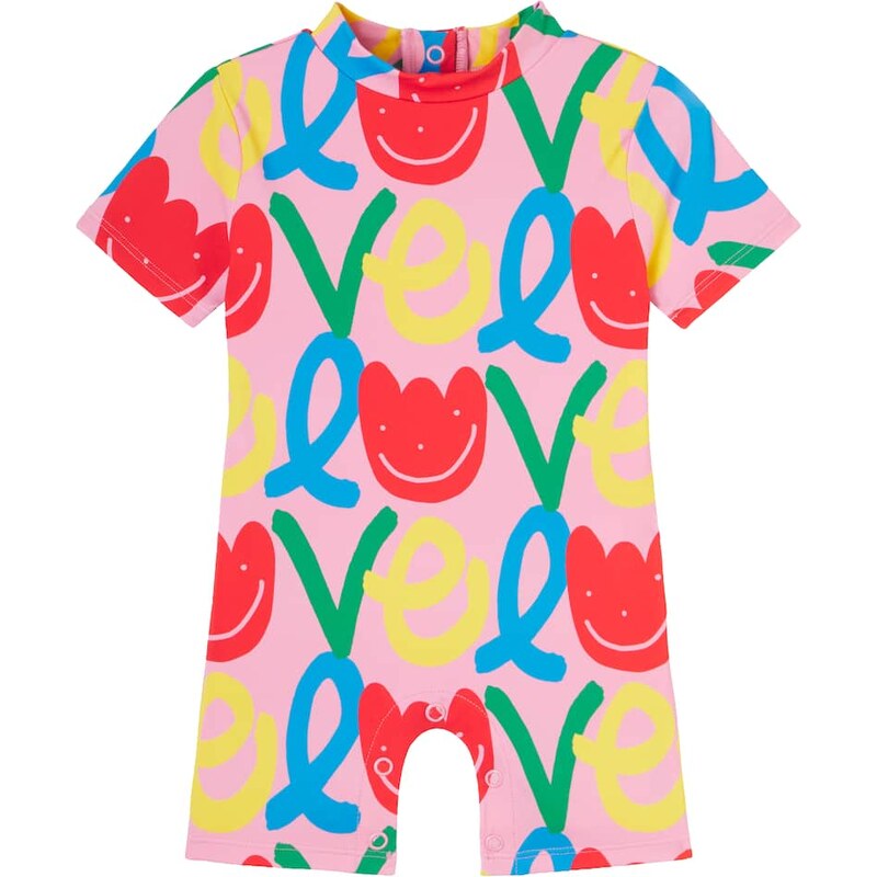 Stella McCartney Kids Baby printed rashguard swimsuit 67936112