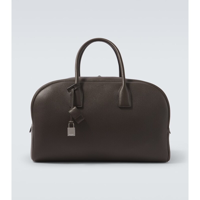 Saint Laurent Bowling Small leather duffle bag 68287487