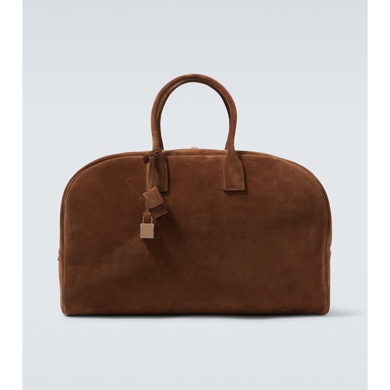 Saint Laurent Large suede duffel bag 68283720
