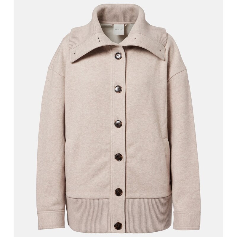 Varley Tammy cotton-blend jersey jacket 68028216