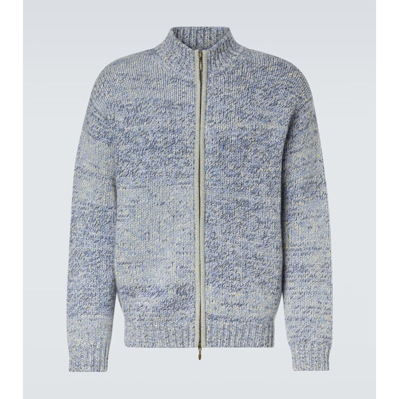 Le Kasha Lamdu cashmere zip-up cardigan 67956525